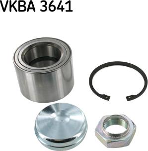 SKF VKBA 3641 - Kit cuscinetto ruota autozon.pro