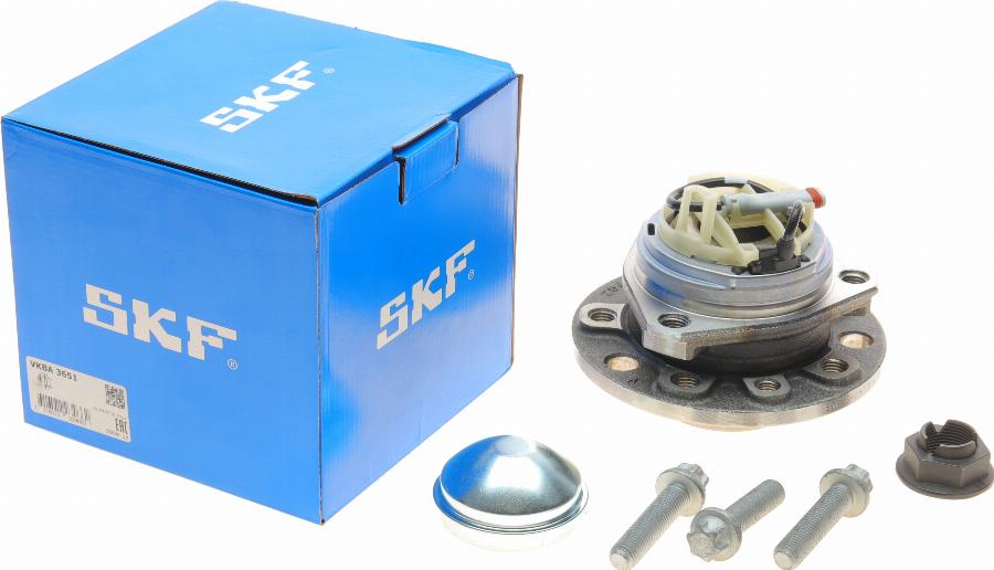 SKF VKBA 3651 - Kit cuscinetto ruota autozon.pro