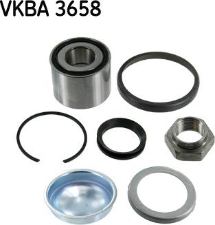 SKF VKBA 3658 - Kit cuscinetto ruota autozon.pro