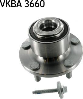 SKF VKBA 3660 - Kit cuscinetto ruota autozon.pro