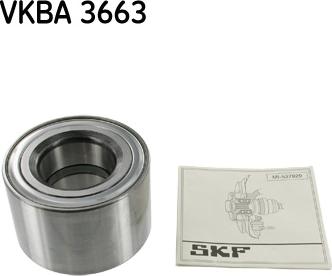 SKF VKBA 3663 - Kit cuscinetto ruota autozon.pro