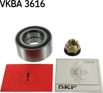 SKF VKBA 3616 - Kit cuscinetto ruota autozon.pro