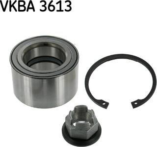 SKF VKBA 3613 - Kit cuscinetto ruota autozon.pro