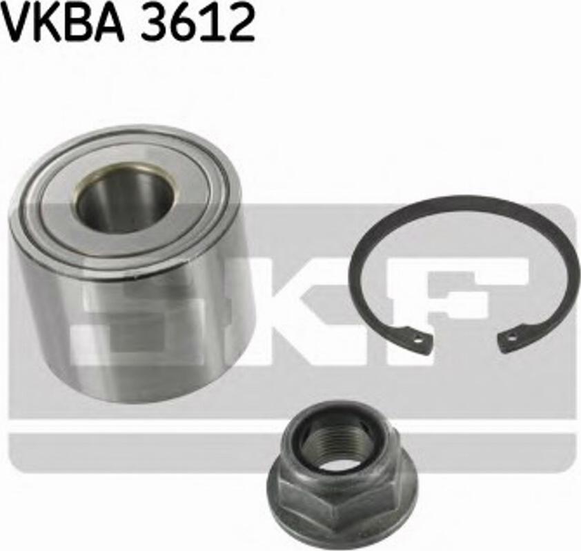 SKF VKBA 3612 - Kit cuscinetto ruota autozon.pro