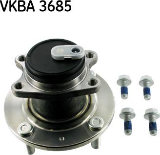 SKF VKBA 3685 - Kit cuscinetto ruota autozon.pro