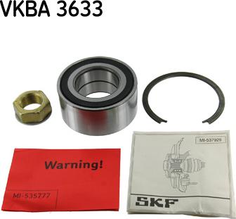 SKF VKBA 3633 - Kit cuscinetto ruota autozon.pro