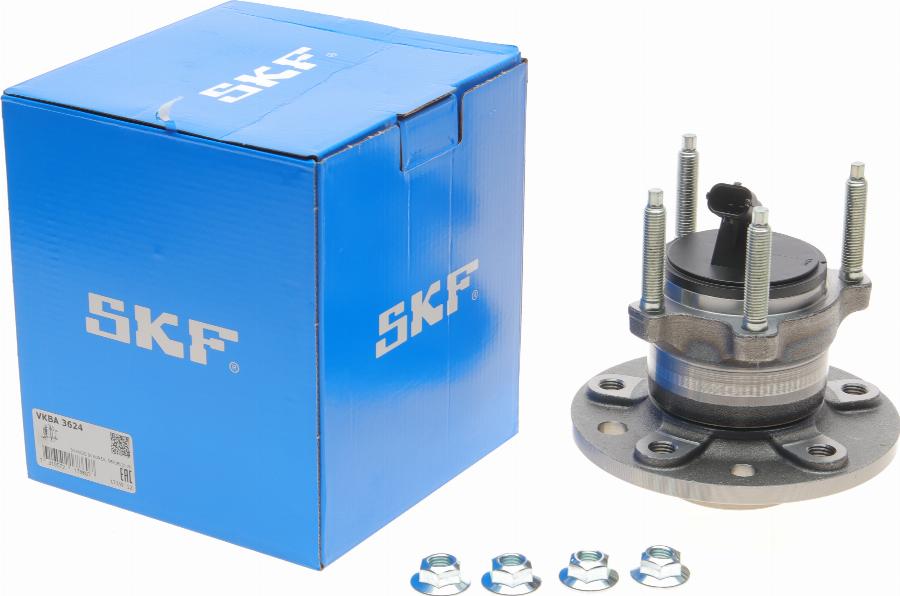 SKF VKBA 3624 - Kit cuscinetto ruota autozon.pro