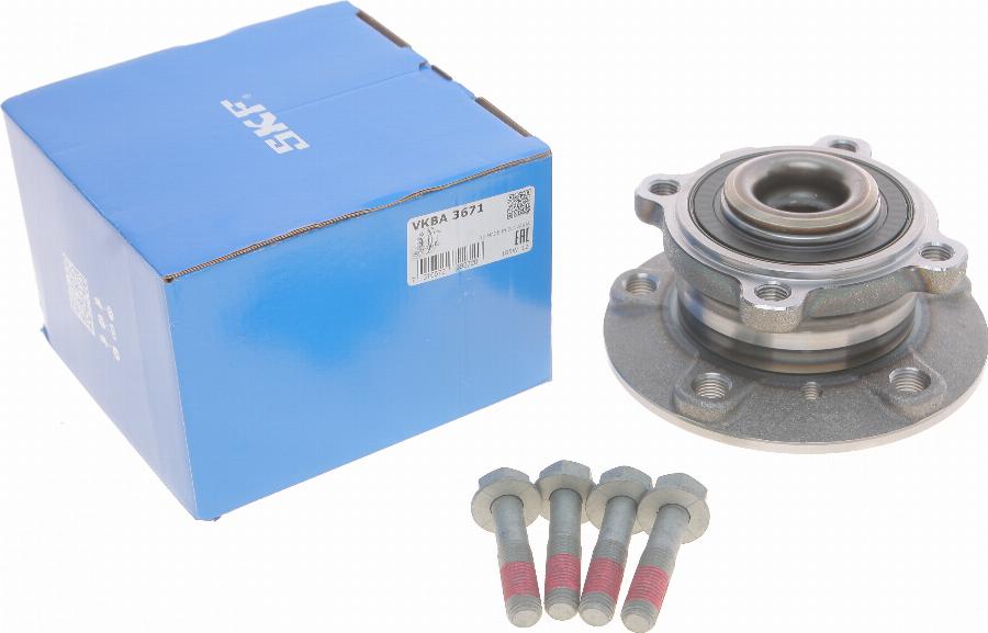 SKF VKBA 3671 - Kit cuscinetto ruota autozon.pro