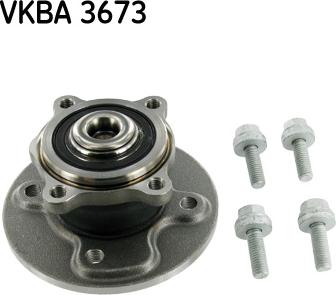 SKF VKBA 3673 - Kit cuscinetto ruota autozon.pro