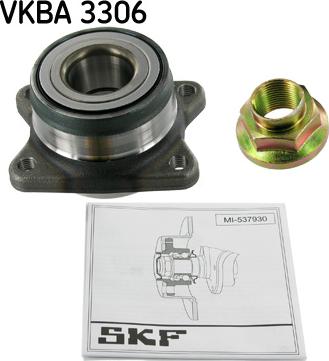 SKF VKBA 3306 - Mozzo ruota autozon.pro