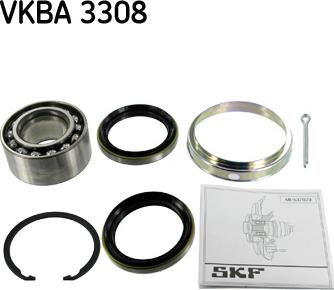 SKF VKBA 3308 - Kit cuscinetto ruota autozon.pro