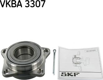 SKF VKBA 3307 - Kit cuscinetto ruota autozon.pro