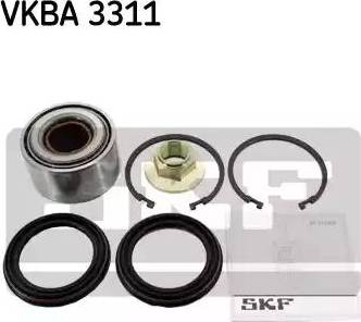 SKF VKBA 3311 - Kit cuscinetto ruota autozon.pro