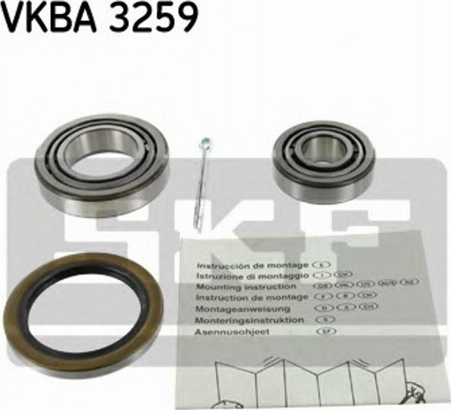 SKF VKBA 3259 - Kit cuscinetto ruota autozon.pro