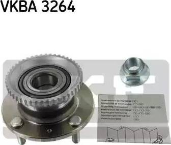 SKF VKBA 3264 - Mozzo ruota autozon.pro