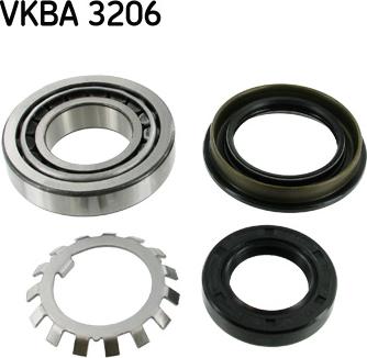 SKF VKBA 3206 - Kit cuscinetto ruota autozon.pro