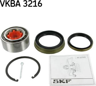 SKF VKBA 3216 - Kit cuscinetto ruota autozon.pro