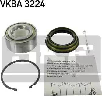 SKF VKBA 3224 - Kit cuscinetto ruota autozon.pro