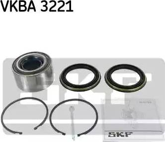 SKF VKBA 3221 - Kit cuscinetto ruota autozon.pro