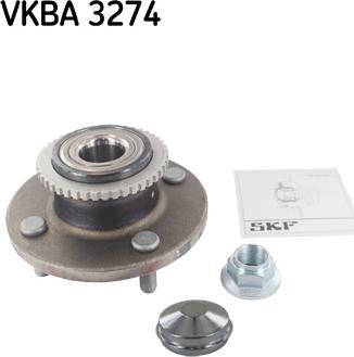 SKF VKBA 3274 - Kit cuscinetto ruota autozon.pro