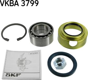 SKF VKBA 3799 - Kit cuscinetto ruota autozon.pro