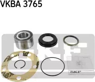 SKF VKBA 3765 - Kit cuscinetto ruota autozon.pro