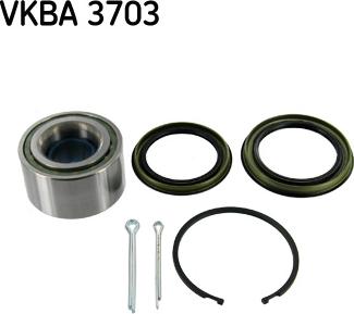 SKF VKBA 3703 - Kit cuscinetto ruota autozon.pro