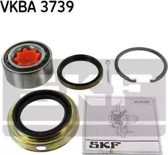 SKF VKBA 3739 - Kit cuscinetto ruota autozon.pro