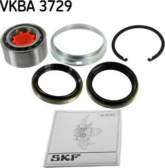 SKF VKBA 3729 - Kit cuscinetto ruota autozon.pro