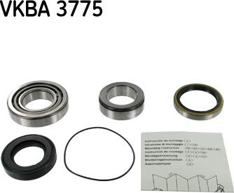 SKF VKBA 3775 - Kit cuscinetto ruota autozon.pro