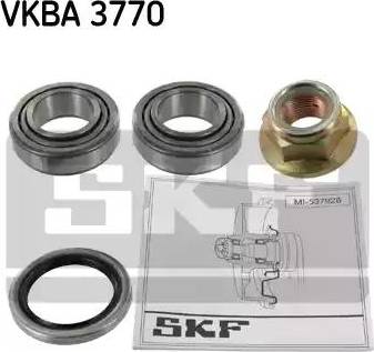 SKF VKBA 3770 - Kit cuscinetto ruota autozon.pro