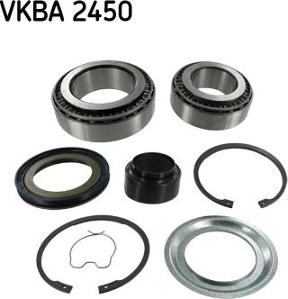 SKF VKBA 2450 - Kit cuscinetto ruota autozon.pro