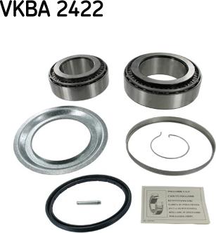 SKF VKBA 2422 - Kit cuscinetto ruota autozon.pro