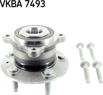 SKF VKBA 7493 - Kit cuscinetto ruota autozon.pro