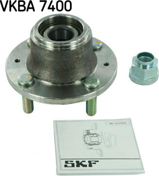 SKF VKBA 7400 - Kit cuscinetto ruota autozon.pro