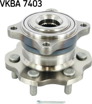 SKF VKBA 7403 - Kit cuscinetto ruota autozon.pro