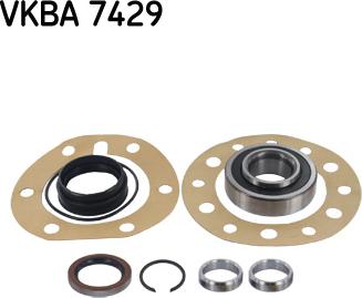 SKF VKBA 7429 - Kit cuscinetto ruota autozon.pro