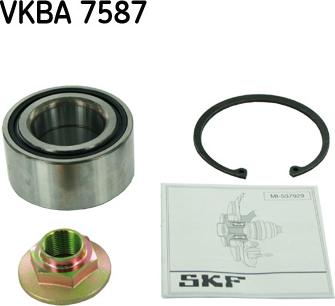 SKF VKBA 7587 - Kit cuscinetto ruota autozon.pro