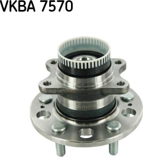 SKF VKBA 7570 - Kit cuscinetto ruota autozon.pro