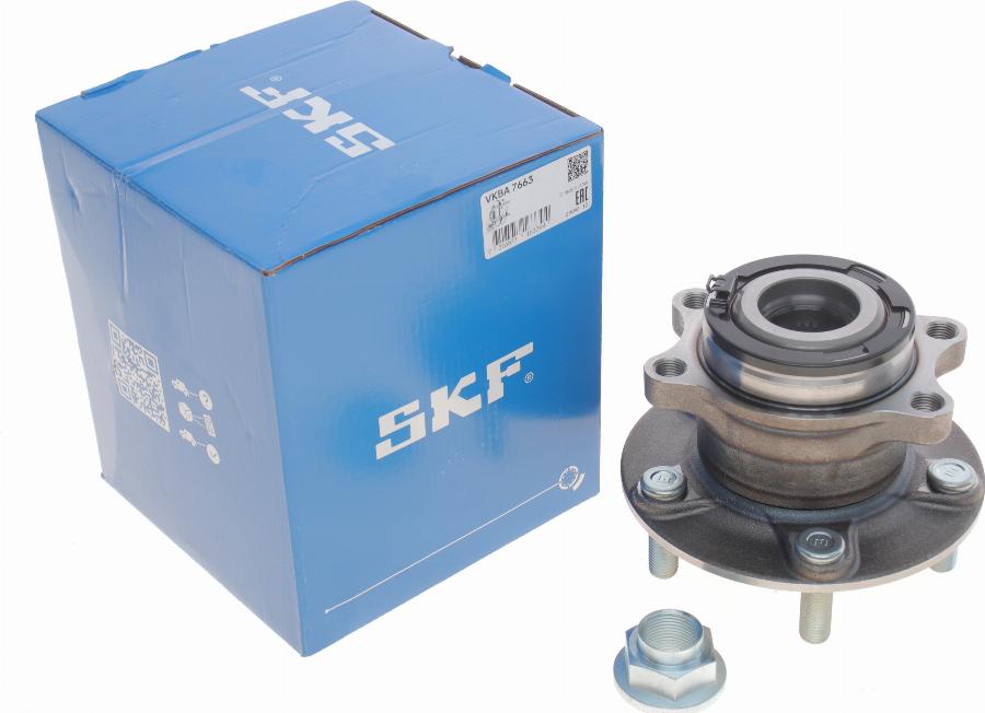 SKF VKBA 7663 - Kit cuscinetto ruota autozon.pro