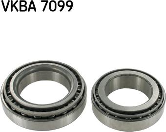 SKF VKBA 7099 - Kit cuscinetto ruota autozon.pro