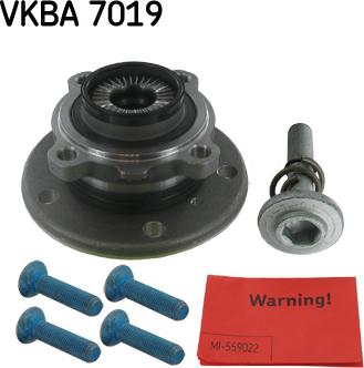 SKF VKBA 7019 - Kit cuscinetto ruota autozon.pro