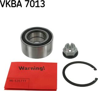 SKF VKBA 7013 - Kit cuscinetto ruota autozon.pro