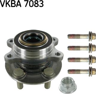 SKF VKBA 7083 - Kit cuscinetto ruota autozon.pro