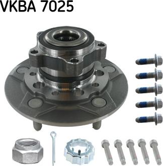 SKF VKBA 7025 - Kit cuscinetto ruota autozon.pro