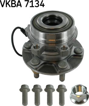 SKF VKBA 7134 - Kit cuscinetto ruota autozon.pro