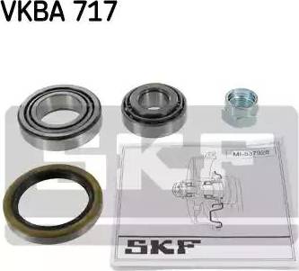 SKF VKBA 717 - Kit cuscinetto ruota autozon.pro