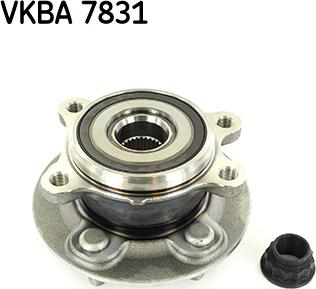 SKF VKBA 7831 - Kit cuscinetto ruota autozon.pro