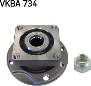 SKF VKBA 734 - Kit cuscinetto ruota autozon.pro