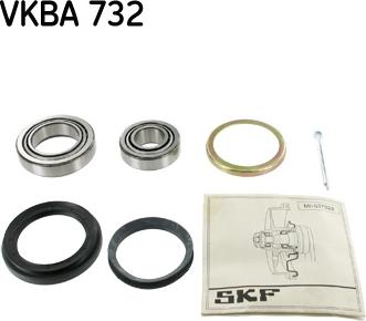 SKF VKBA 732 - Kit cuscinetto ruota autozon.pro